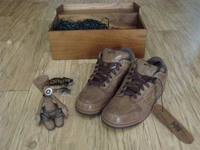 100만원짜리 신발... 덜덜덜.. Nike Dunk Low SB Michael Lau Gardener Wooden Set