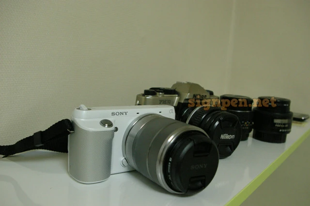 소니 nex-f3 구입!!