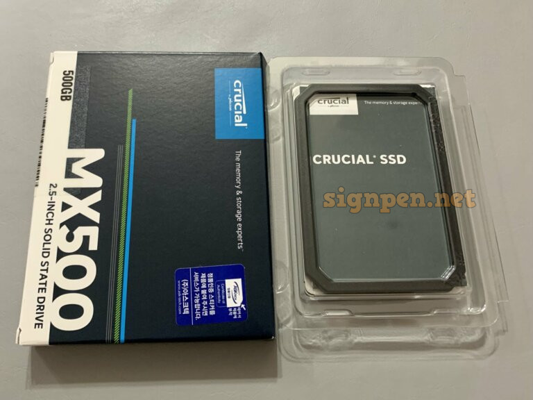 Xbox one s 외장 SSD 용량 업그레이드 크루셜 MX500 500GB 싸인펜의 Lifelog