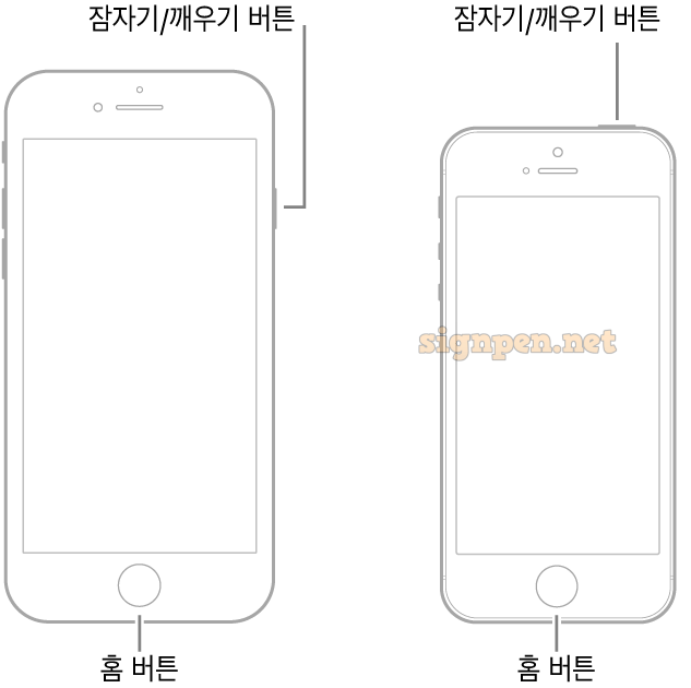 아이폰6s와 아이폰 SE 1세대