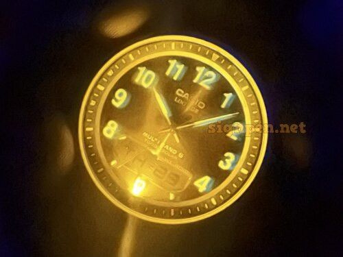 카시오 리니지 시계 실사용 후기|전파·태양광·사파이어 글라스까지 LED 조명 On