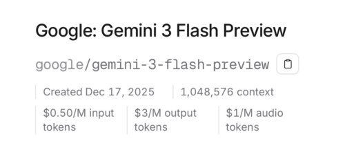 OpenRouter 모델 가성비 비교 - 오픈클로 에이전트 작업 적합 모델 찾기 Google: Gemini 3 Flash Preview